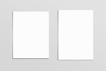 A4 Letter Paper Mockup