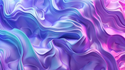 Obraz premium 3dbackground, gradient fluid shapes, abstract, vibrant colors, dynamic flow