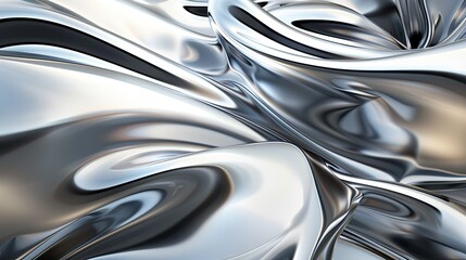 A futuristic abstract background with metallic hues and a sleek, modern design