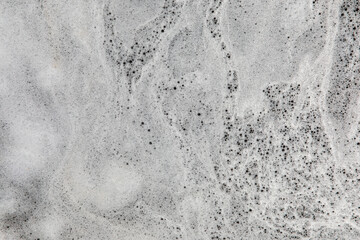 Environmental Hazard Background Texture: Toxic PFOS and PFAS Firefighting Foam Contaminates City Street
