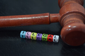 Illegal refers to any action, behavior, or conduct that is prohibited by law and subject to legal...