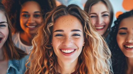 Obraz premium Daughters of the World: A Global Portrait of Women
