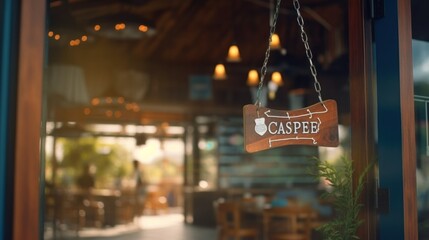 Caspee Restaurant Sign