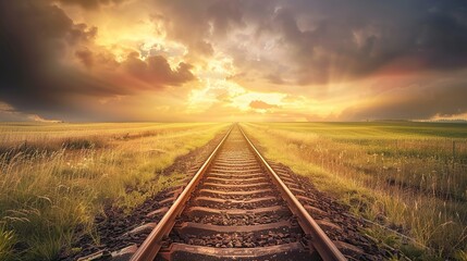 Obraz premium Life is a Journey: Inspirational Quote with Scenic Pathway Background