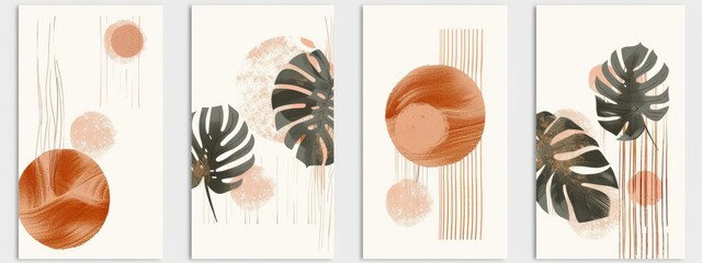 Contemporary Botanical Print Collection