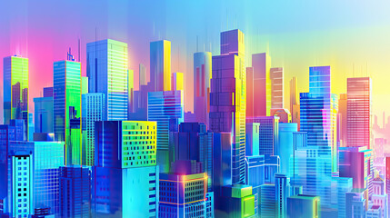 Obraz premium Abstract colorful background