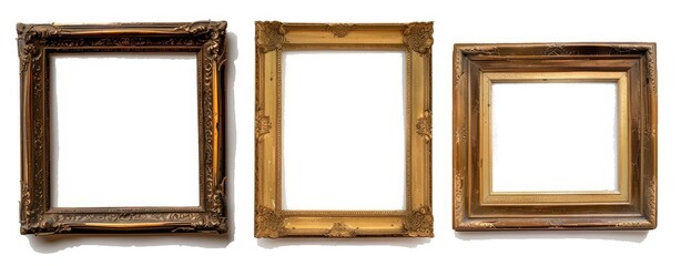 Antique Gold Picture Frames Collection