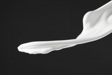 흐르는 액체 하얀 우유