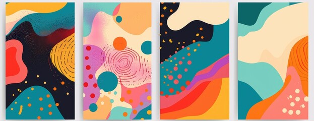 Vibrant Abstract Art Collection