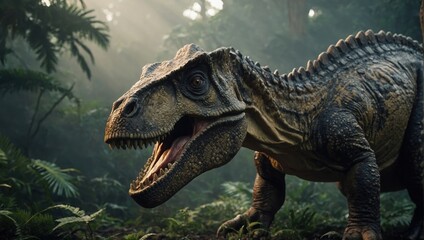 Obraz premium Legends of the ancient world dinosaurs