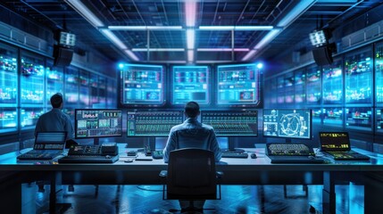 The modern control room