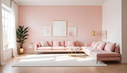 Photo interior modern design room 3d illustration