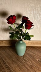 bouquet of red roses