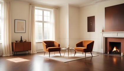 Photo interior modern design room 3d illustration