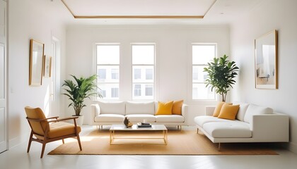Photo interior modern design room 3d illustration