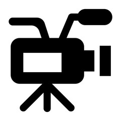 Video camera icon vector illustration graphic design