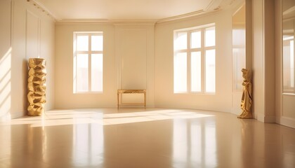 Obraz premium Photo interior modern design room 3d illustration