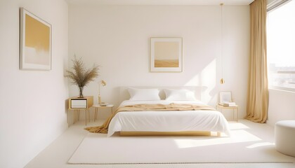 Photo interior modern design room 3d illustration