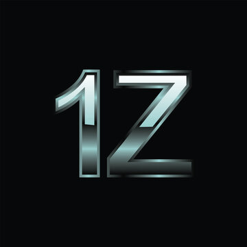 Letter 1Z Creative Modern Technology Business Icon Creative Design Logo