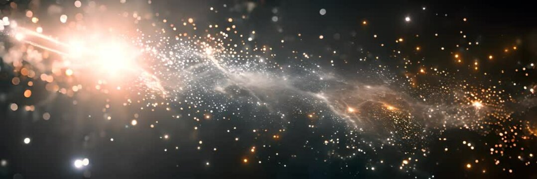 golden sparkle burst energy sparke glitter background design