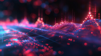 Elegant dark blue background with a stock market graph overlay, ideal for financial and trading visualizations.