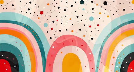 Obraz premium Colorful Abstract Pattern