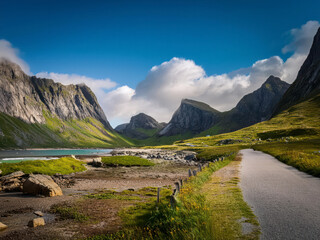 lake in the mountains