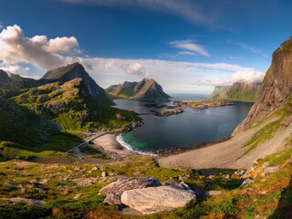 lake in the mountains