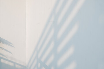 Light and shadows of staircase in residential building