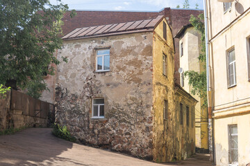 medieval residential house from the 16th century, preserved in urban areas
