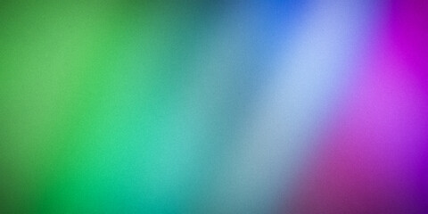 Abstract gradient with vibrant green, blue, and purple hues. Perfect for creating fresh, dynamic backgrounds in digital art, graphic design, and creative projects needing a lively touch