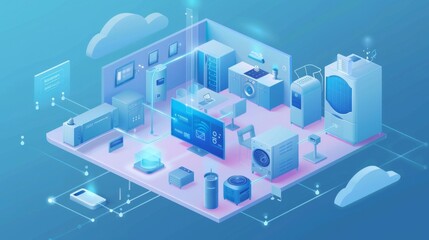 Smart Home IoT Devices in a Connected Environment