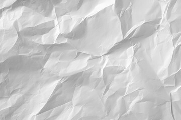 Obraz premium PNG Crumpled white paper texture