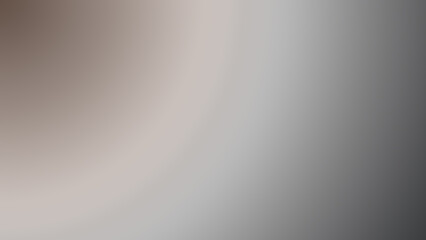 Obraz premium An Abstract blurred mixture of Umber ,Pale Silver ,metallic gray , Metal and Stormy Gray solid color Radial gradient background