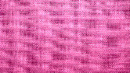 Fototapeta premium vibrant pink textured fabric background, minimalist textile style, for graphic design with copy space