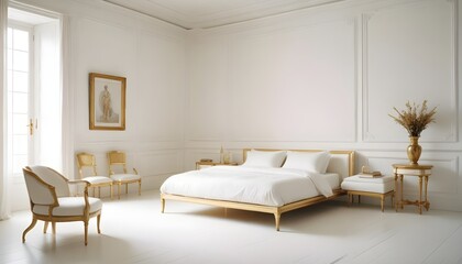 Photo interior modern design room 3d illustration