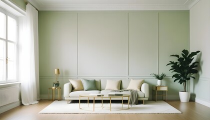 Photo interior modern design room 3d illustration