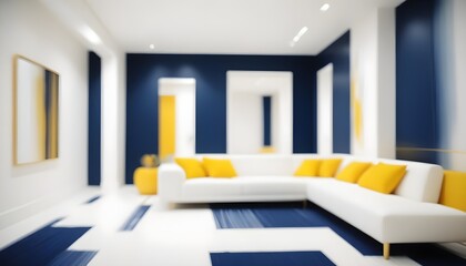 Photo interior modern design room 3d illustration