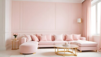 Photo interior modern design room 3d illustration
