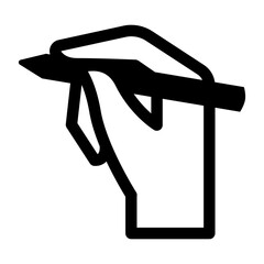 Writing icon vector illustration graphic design