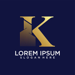 initial monogram logo for real estate with home shape creative design