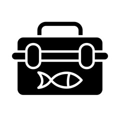 Tackle Box glyph icon