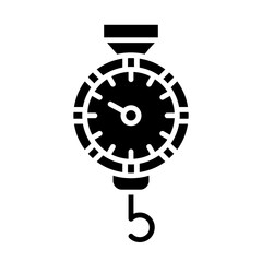 Fishing Scale glyph icon © MuhammadAsfandyar