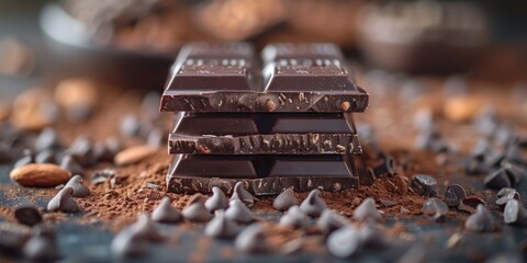 National Chocolate Day chocolate bars and cocoa, October 28th