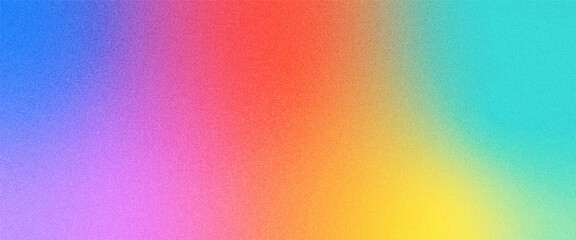 Colorful gradient background with noise texture