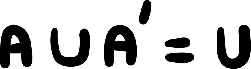 Law of the algebra of sets