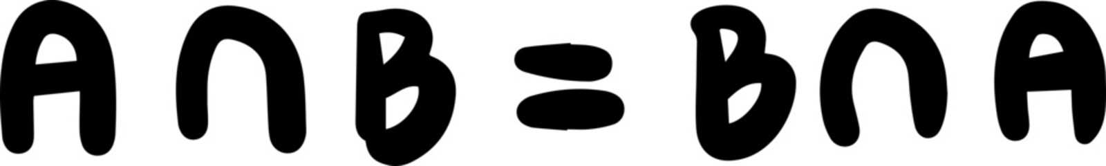 Law of the algebra of sets