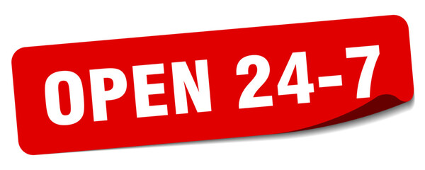 OPEN 24-7