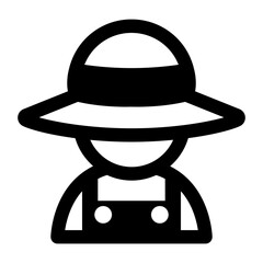Farmer icon vector illustration graphic design