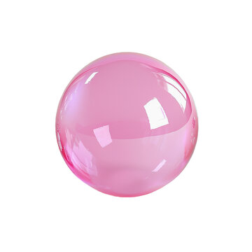 Bubble Gum Isolated Transparent, Generative AI